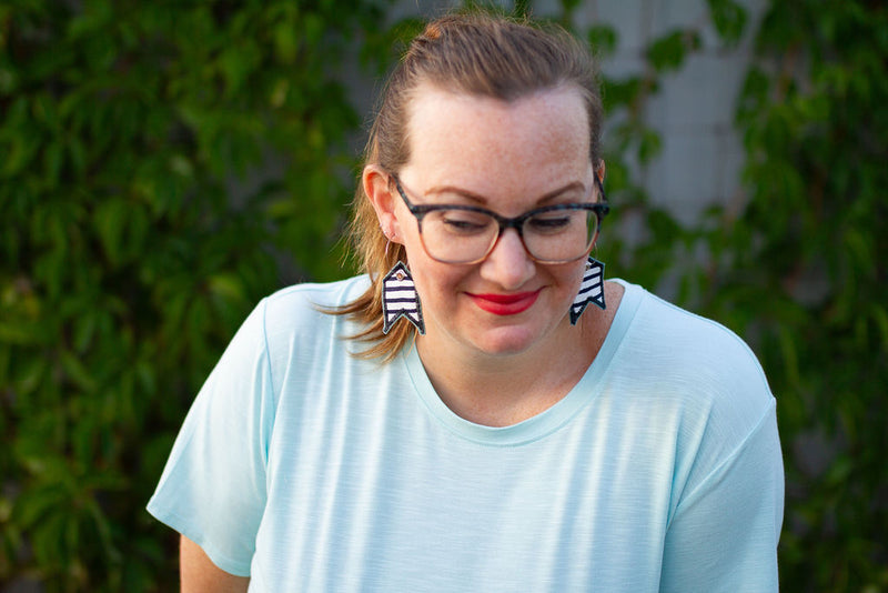 Nautical Stripe Earrings