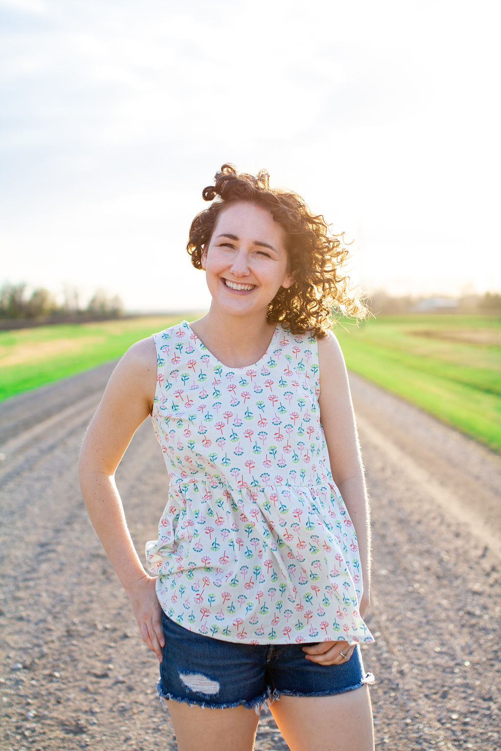 Custom Sleeveless Blouse