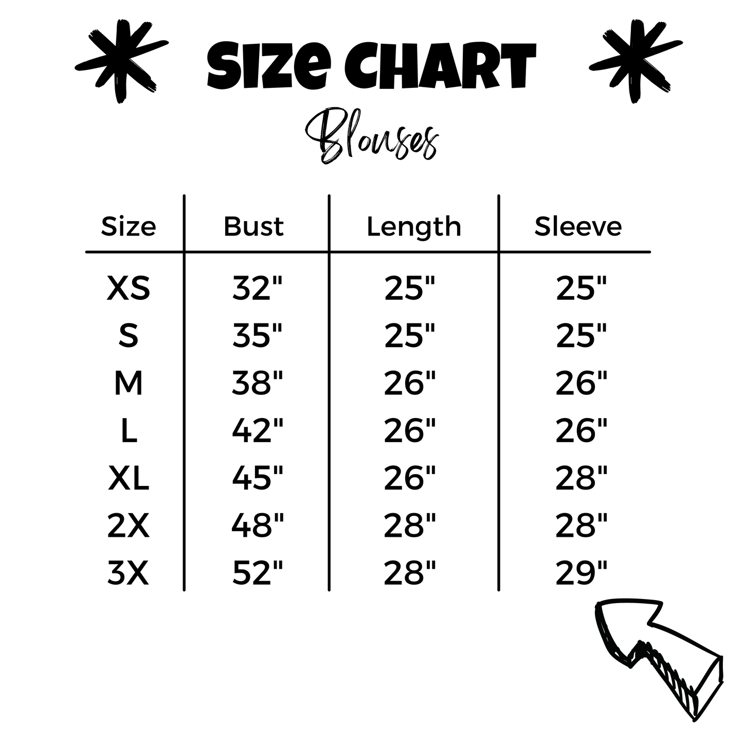 Custom V-Neck 3/4 Sleeve Blouse