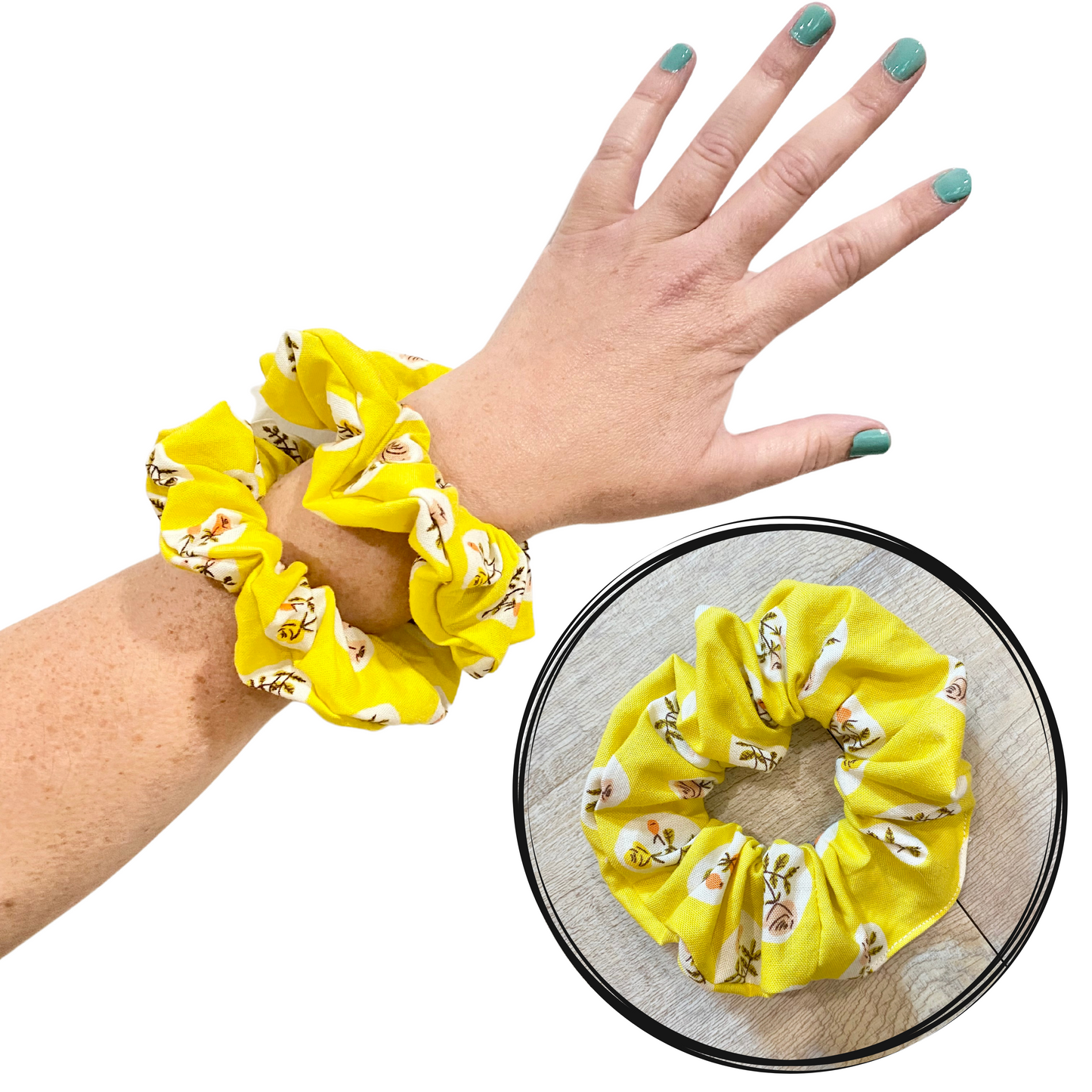 Hair Scrunchie - Hello Yellow