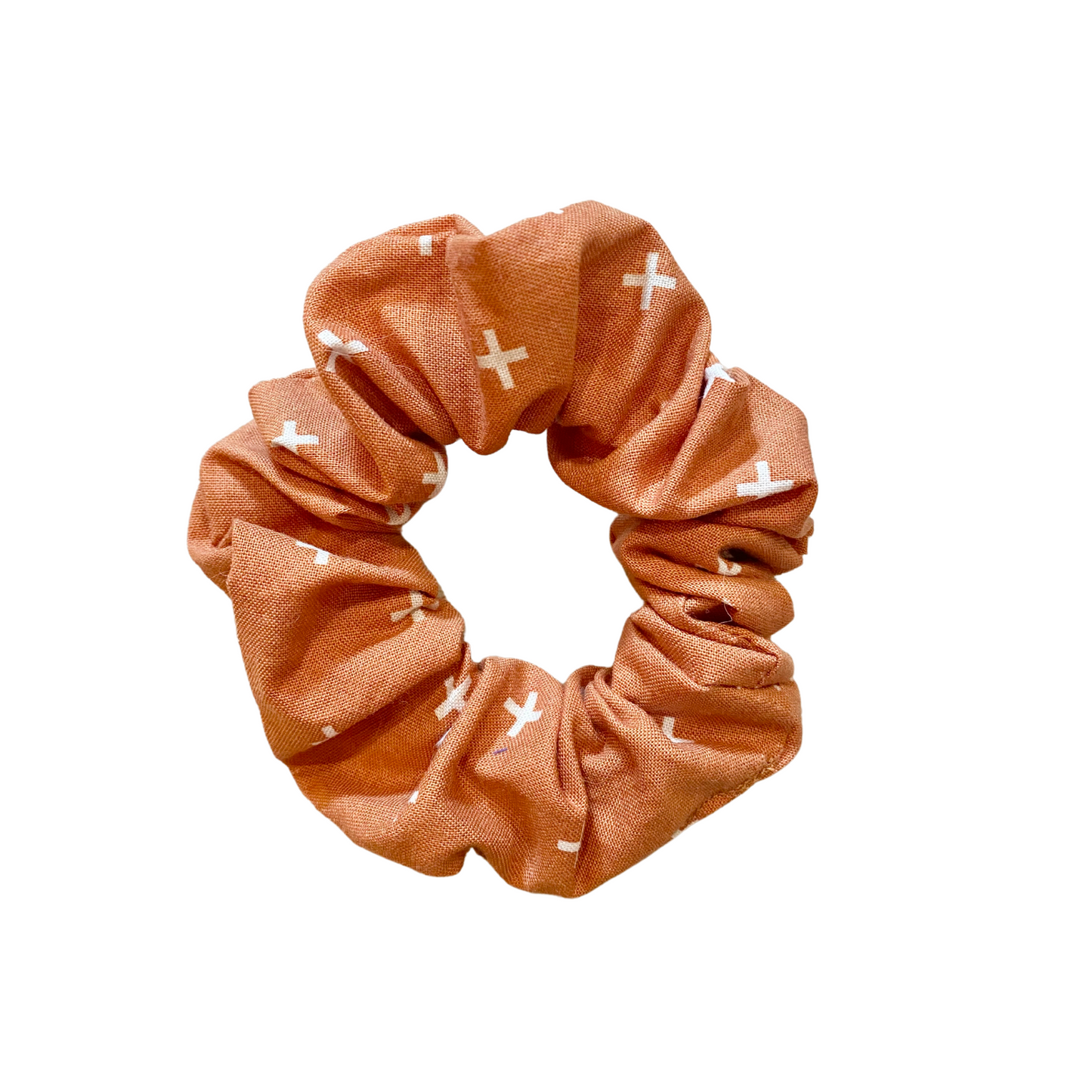 Hair Scrunchie - Rust Plus