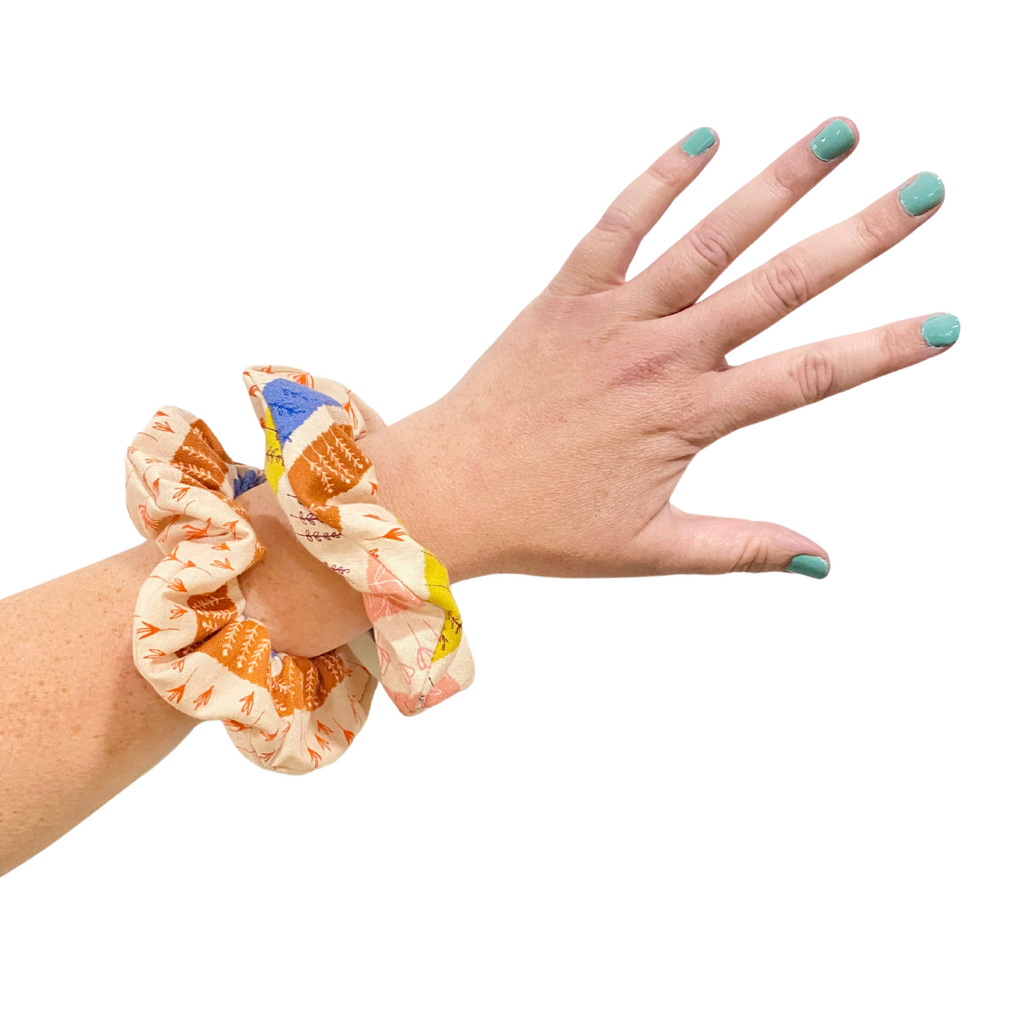 Hair Scrunchie - Harvest Stripe 2