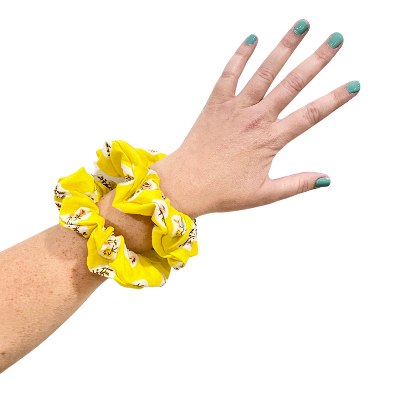 Hair Scrunchie - Hello Yellow