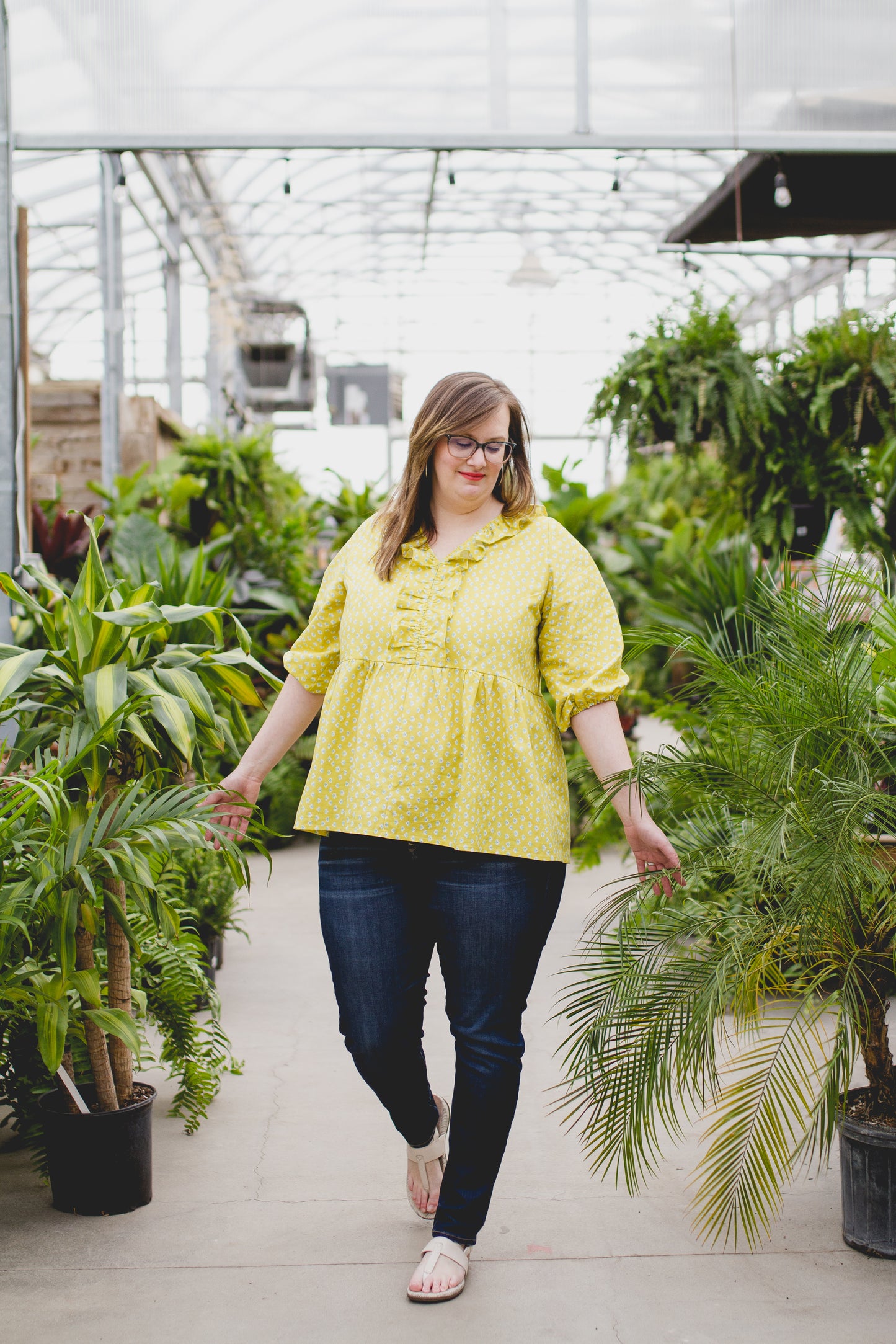 XS - Spring Blouse - Sunny Chartreuse