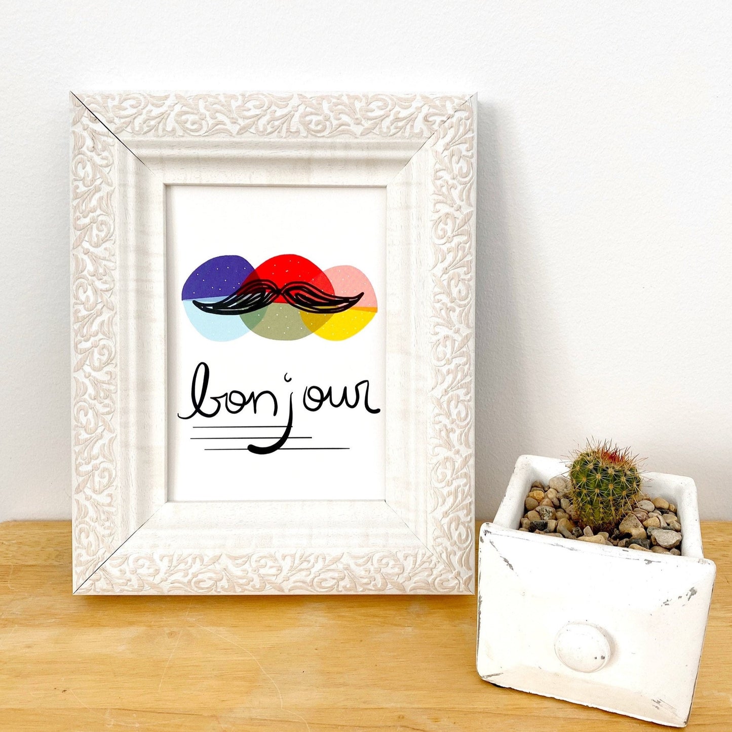 Art Print - Bonjour