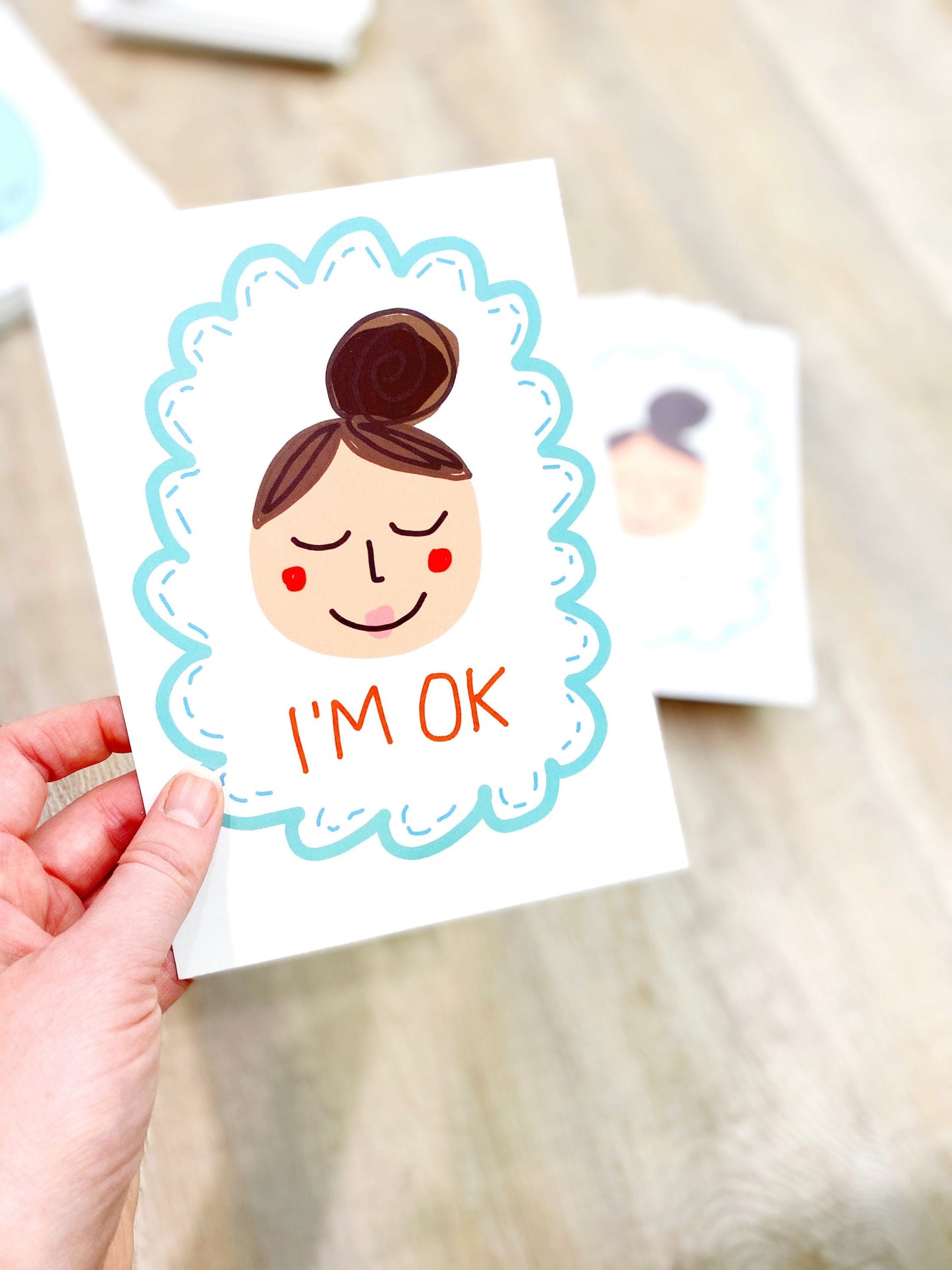 Art Print - I'm OK