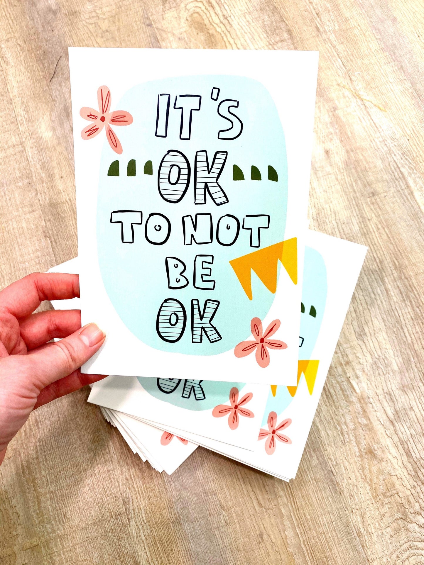 It's OK to not be OK - Art Print