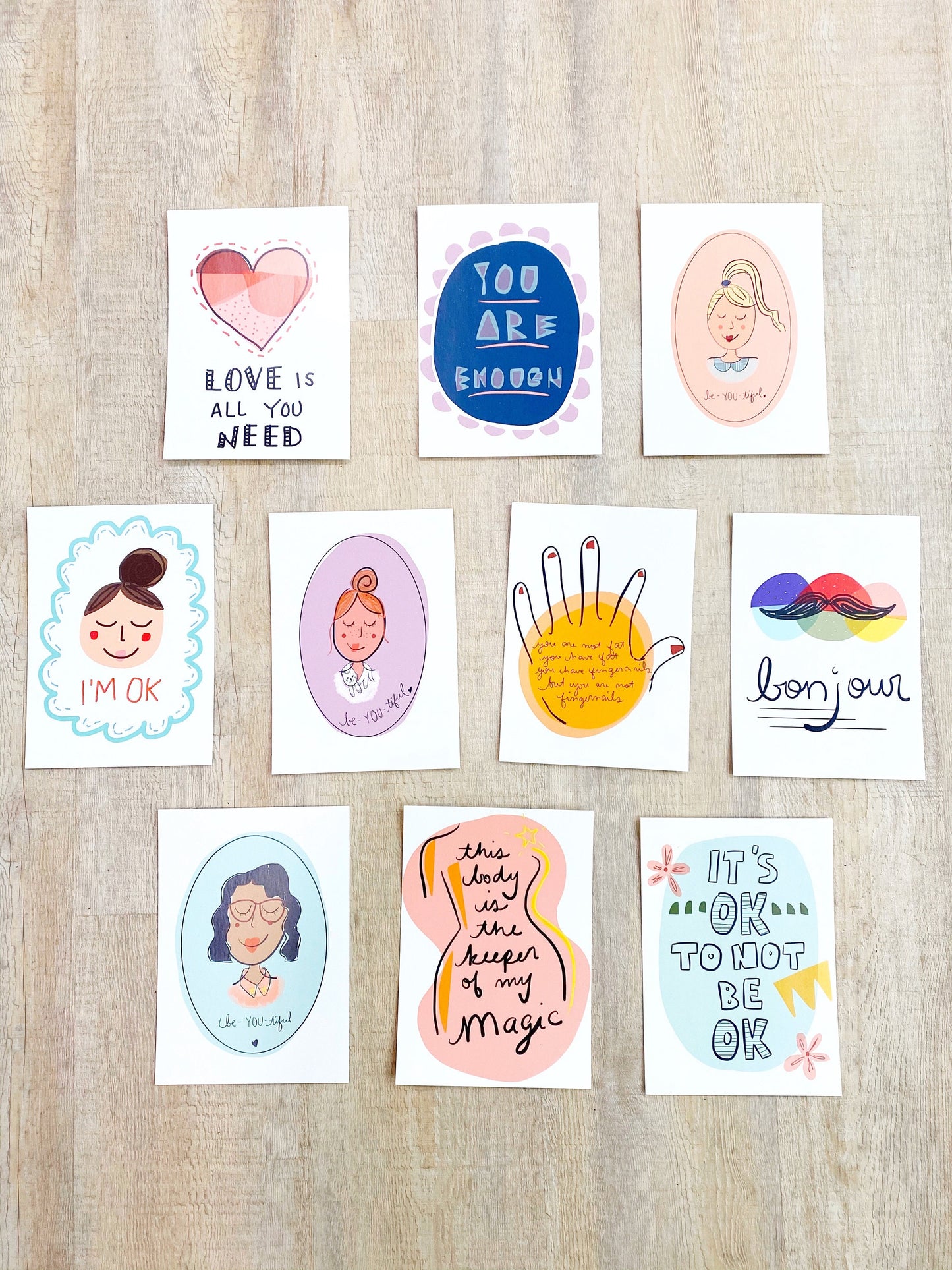 Art Print - Give Yourself Grace Girl!