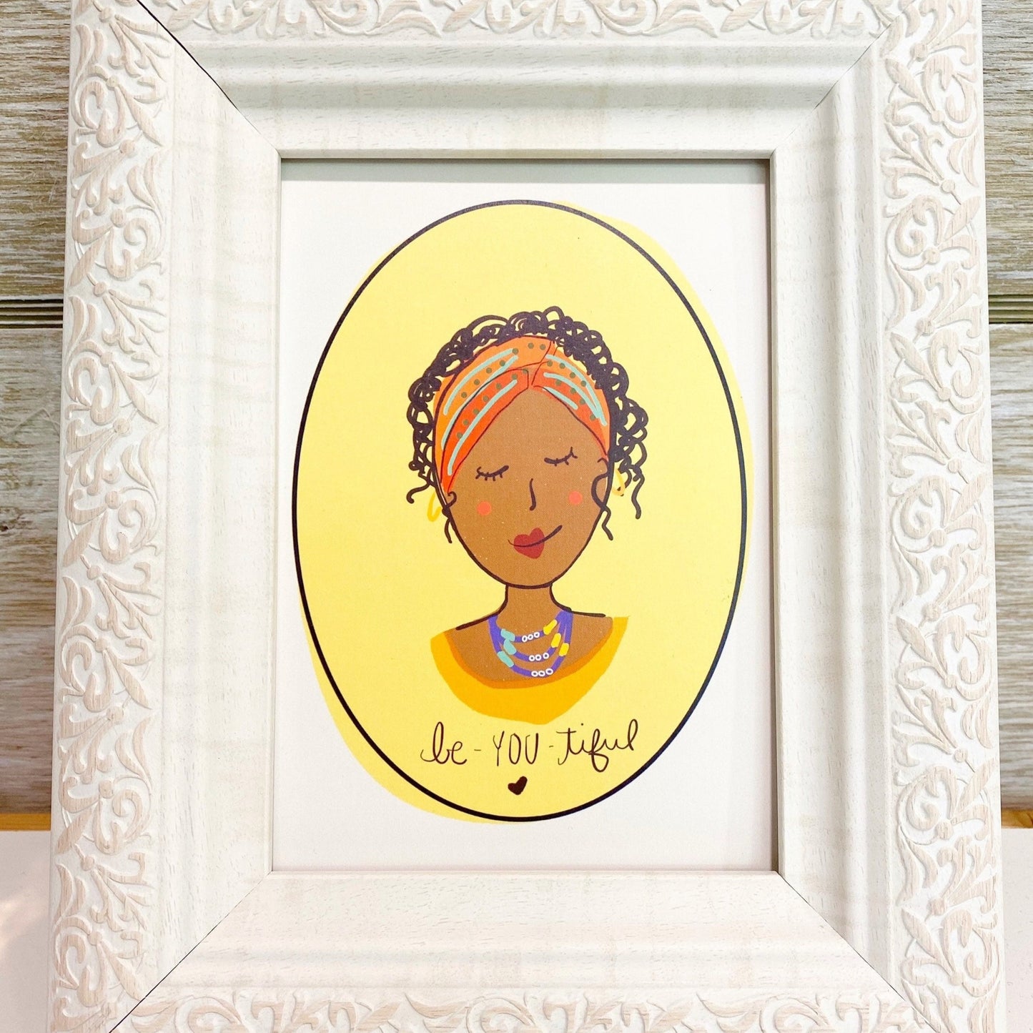 Art Print - You Are BeYOUtiful - Yellow