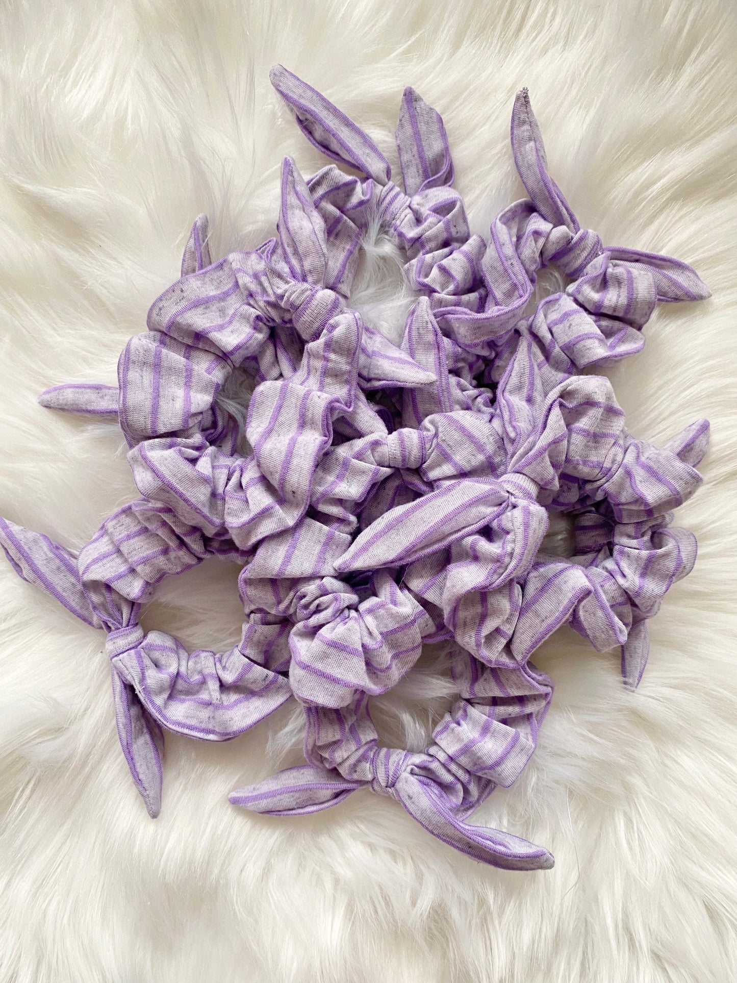Lilac Hair Scrunchie