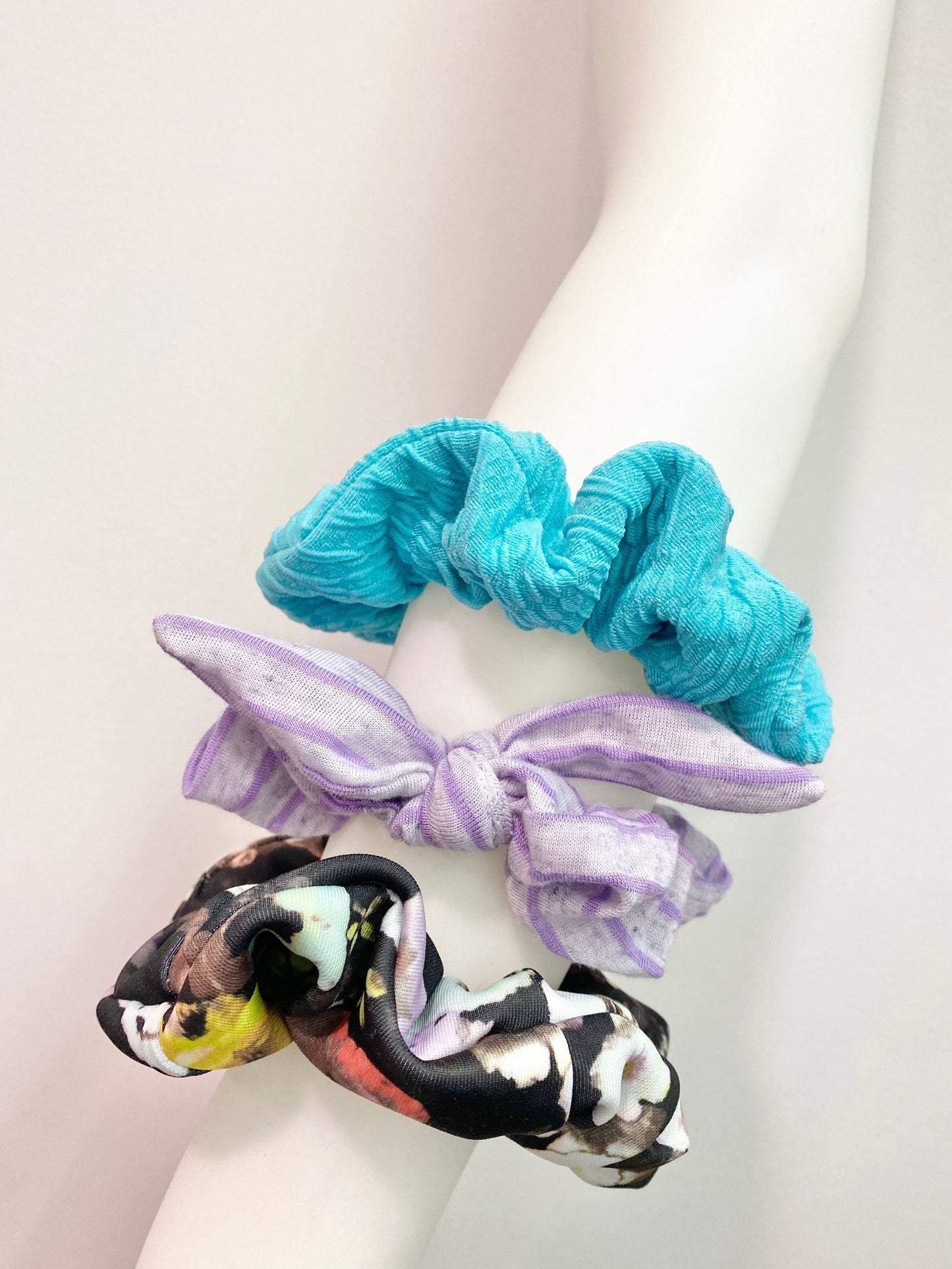Lilac Hair Scrunchie