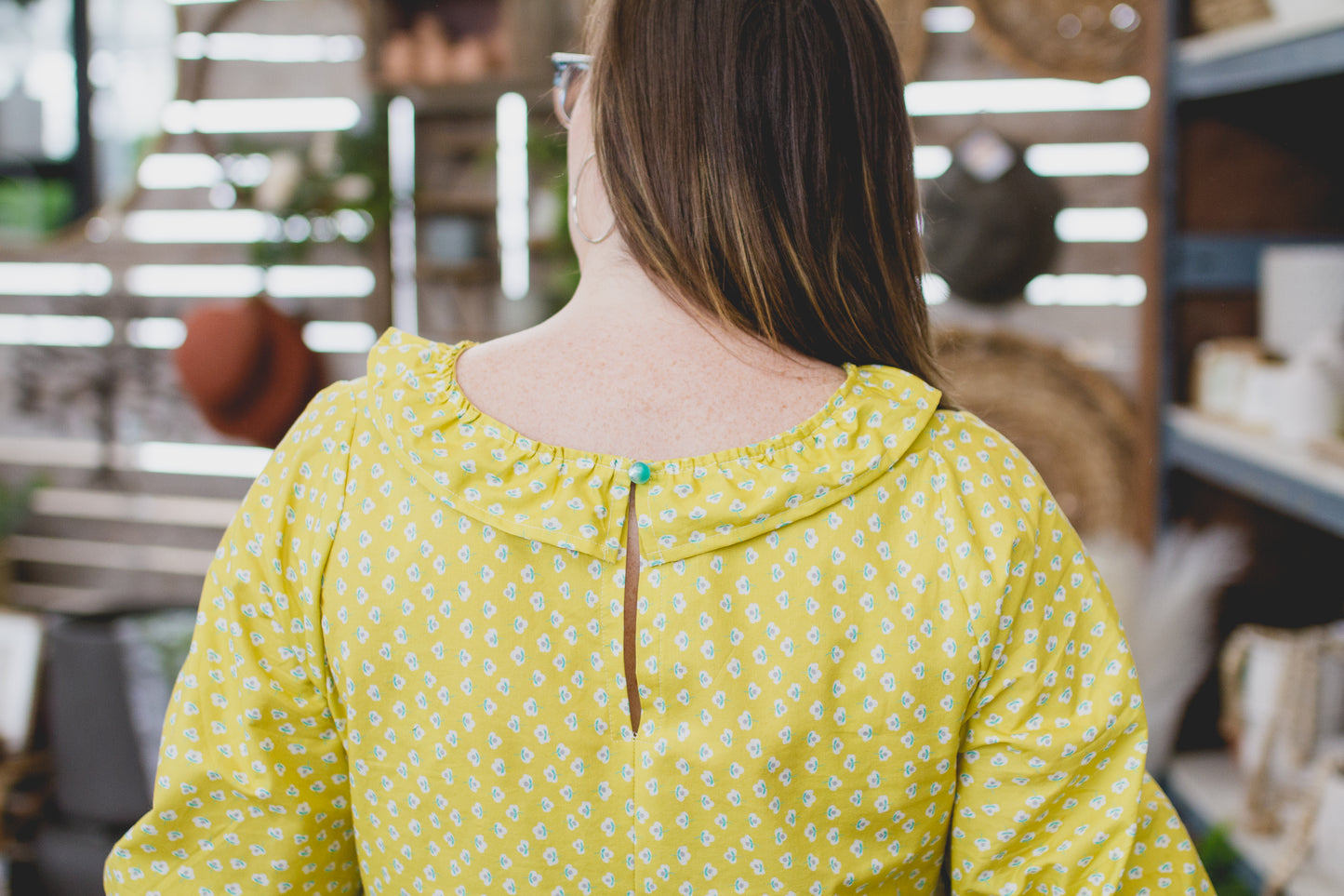 XS - Spring Blouse - Sunny Chartreuse