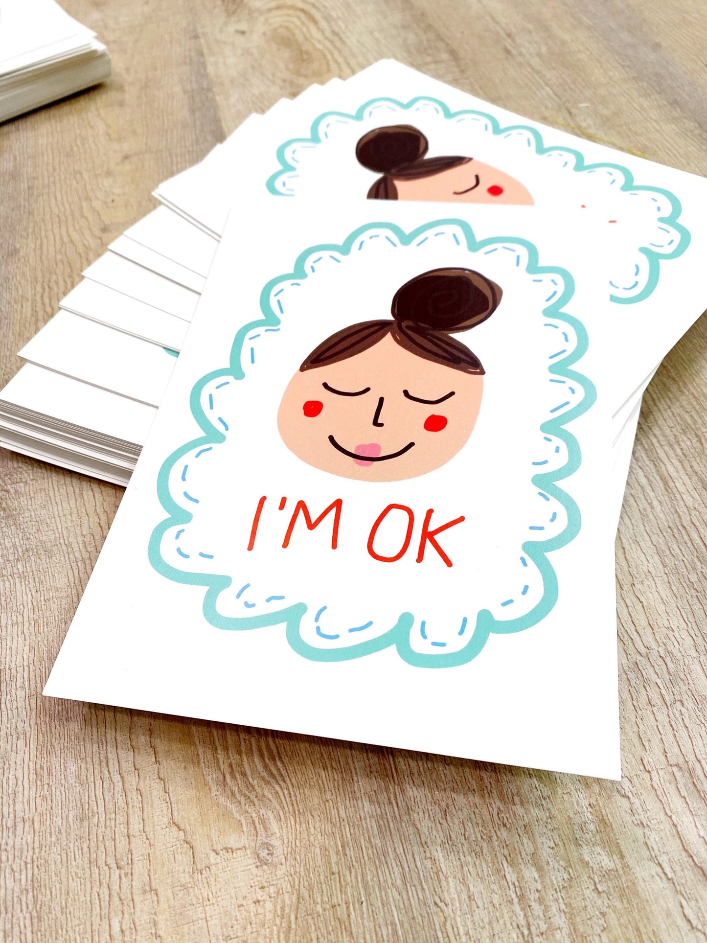 Art Print - I'm OK